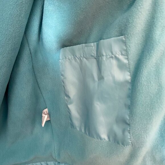 NEW TOTE Women Jacket Full Zip Rain Windbreaker Removable Hood Size Large Pocket - Picture 11 of 15